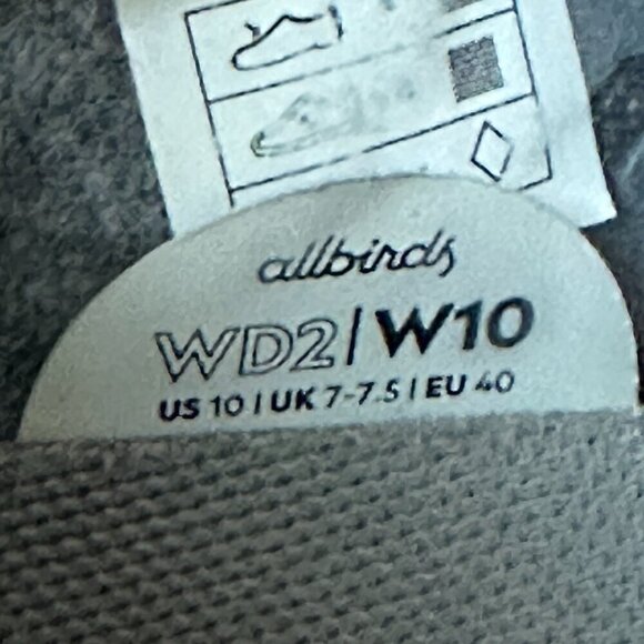 allbirds Womens Wool Dasher Runner Mizzles Size 10 - Picture 4 of 7